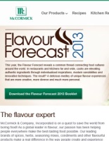 McCormick Global Flavour Forcast
